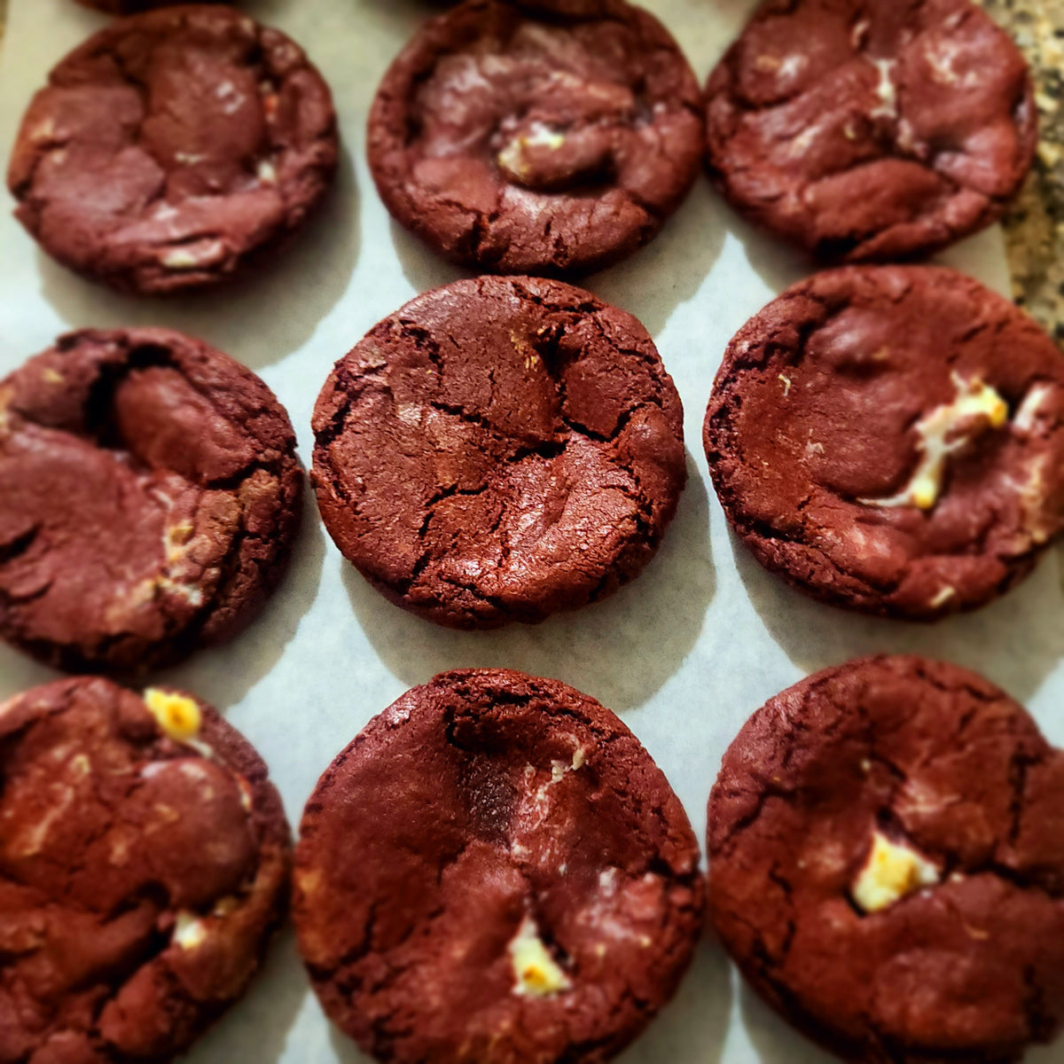Red Velvet Cookie stuff/cream Cheese