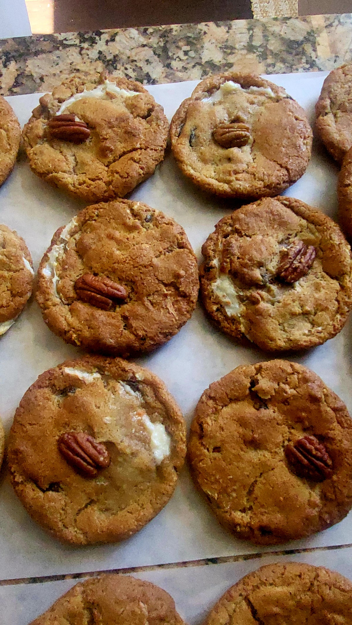 Carrot Cake Cookie (stuff w/cream cheese)