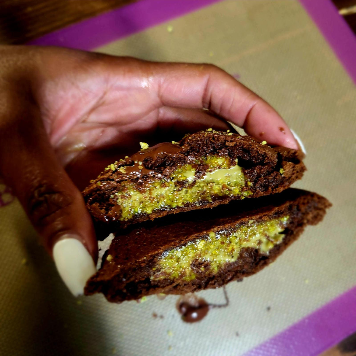 Chocolate Dubai Cookie