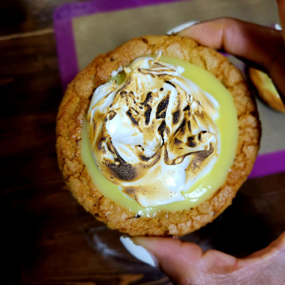 Lemon Meringue Cookie