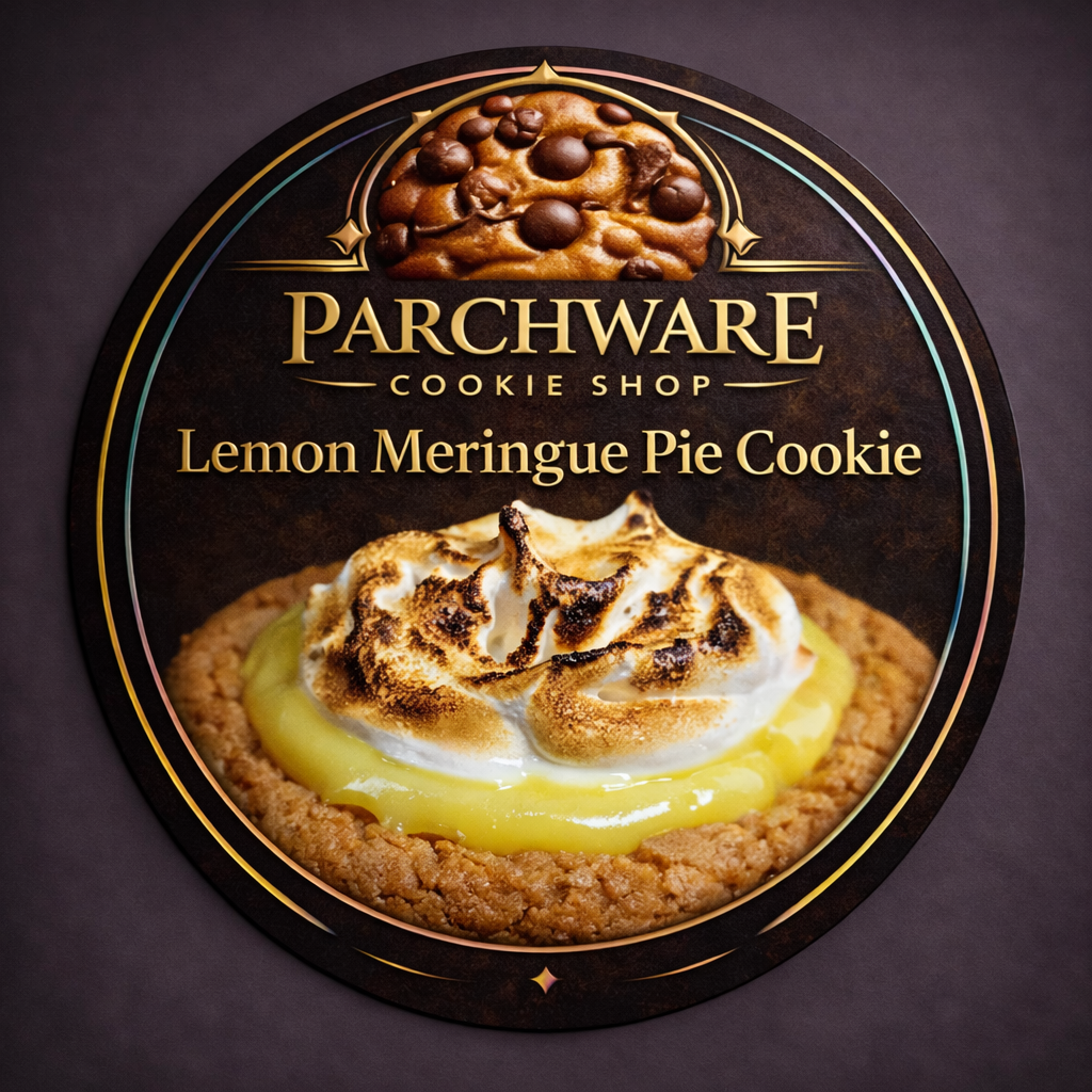Lemon Meringue Cookie